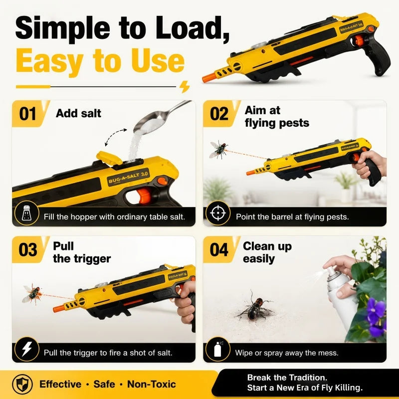 Bugdy Salt Gun